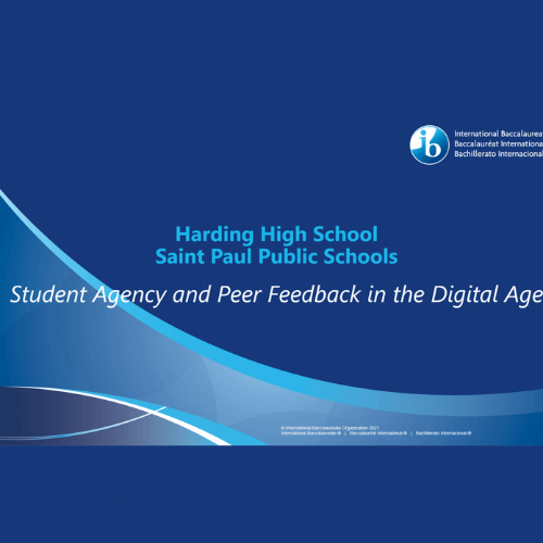 International Baccalaureate & Harding High School - Peer Feedback using Comparative Judgment.png